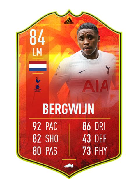 bergwijn adidas card|How to Complete Steven Bergwijn FAST ⚽ 84 Rated Adidas.